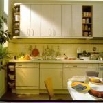 Muebles en cocina soviética