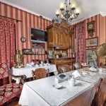Salón vintage en el departamento