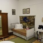 Diseño de dormitorio de los años 40