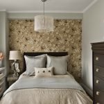 Pequeño dormitorio en la casa