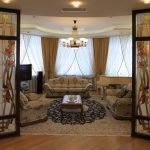 Sala de estar en una casa privada