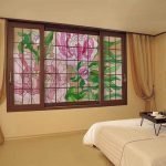 Flores en la ventana