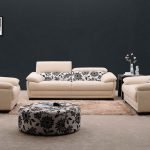 Minimalismo en el interior del salón.