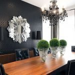 Decoración de la pared del comedor