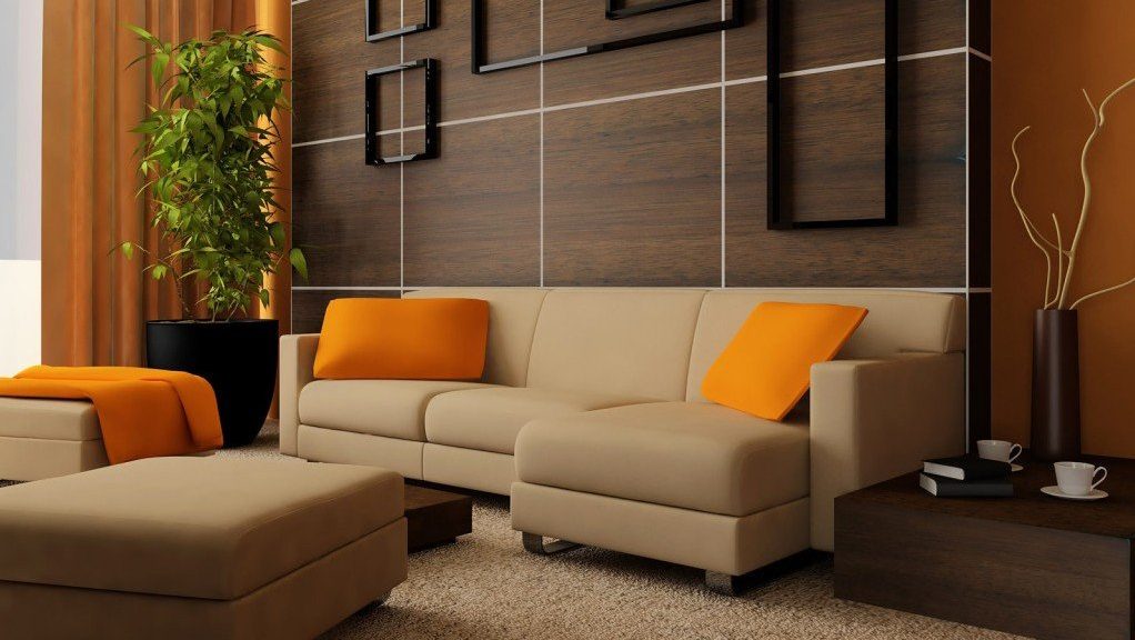 Wenge farve i det indre