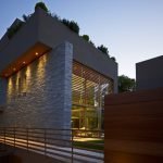 Fachada en gris