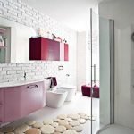Ladrillo en el baño