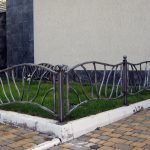 Valla de hierro en casa