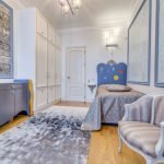 Habitación azul para niña