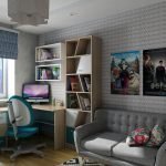 Dormitorio para un adolescente