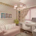 Dormitorio romántico para un adolescente