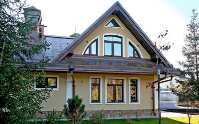 Diseño de fachadas de casas particulares.