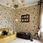 Papel pintado beige vintage