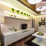 Muebles de gabinete para la sala de estar