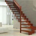 Diseño clásico de escalera