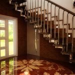 Diseño moderno de escalera