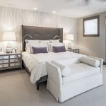 Dormitorio para una mujer en una casa particular.