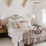 Cama de hierro forjado