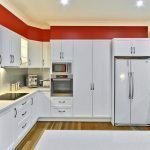 La combinación de blanco y rojo.