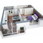 Habitación adicional en el balcón.
