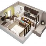 Una habitación con logia
