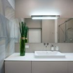 Espejo sobre el lavabo
