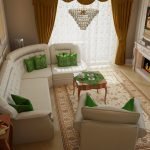Apartamento de 65 metros cuadrados en estilo clásico
