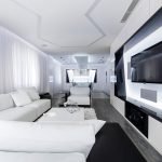 Interior de estilo futurismo