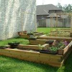 Contenedores de madera para el jardin