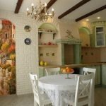 Fresco en el interior