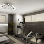 Diseño de gimnasio en casa