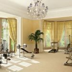 Habitación de estilo clásico.