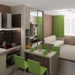 Proyecto de diseño de un pequeño apartamento.