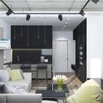 Muebles de cocina negro