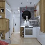 Muebles de diseño para un apartamento pequeño.