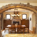 Chimenea en el comedor