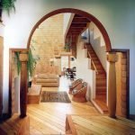 Escalera en el interior.