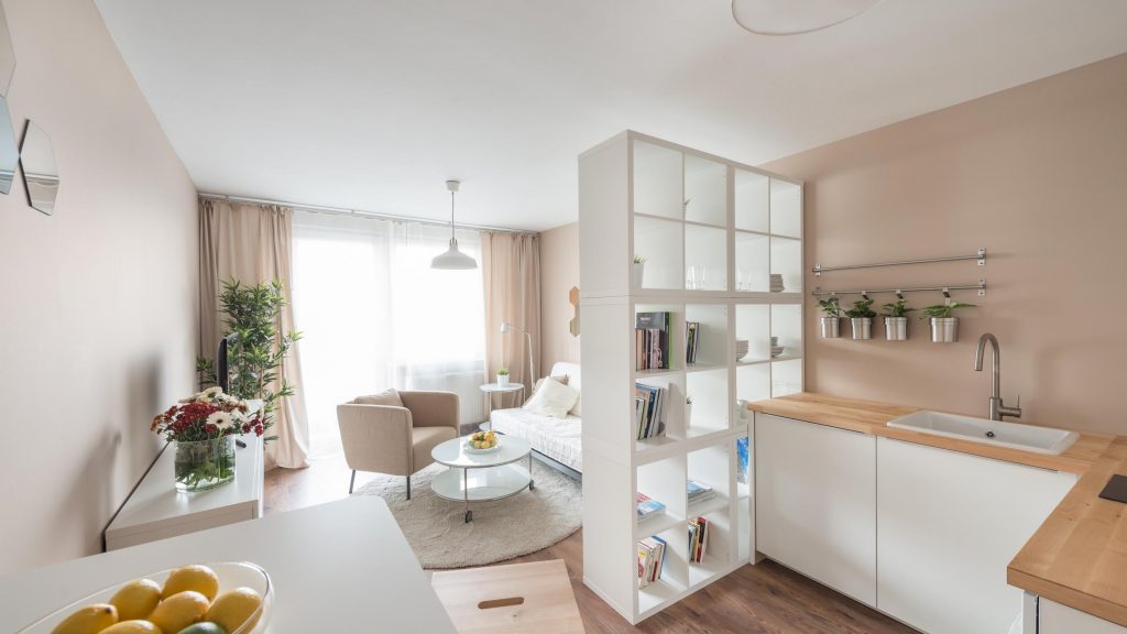 Apartament estudi de disseny de 28 metres quadrats