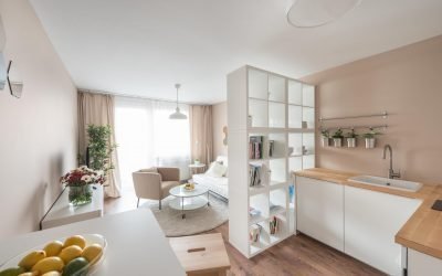 Estudio de diseño con una superficie de 28 metros cuadrados. m +50 fotos interiores
