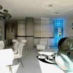 Silla colgante en el interior