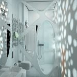 Espejo sobre el lavabo