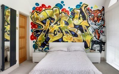 Tipos y métodos de pintar paredes en el interior +75 fotos