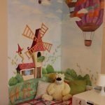 Molino y globos