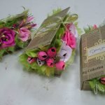 Libros con flores