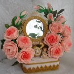 Espejo en flores