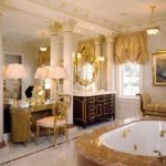 Baño en la mansion