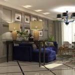 Proyecto de diseño de un apartamento moderno.
