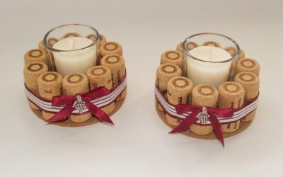 Artesanía de corcho de vino de bricolaje