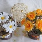 Globos con flores