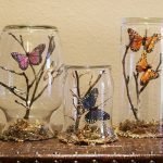 Mariposas en bancos